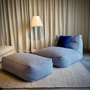 poltrona e pouf ZOE large VERZELLONI
